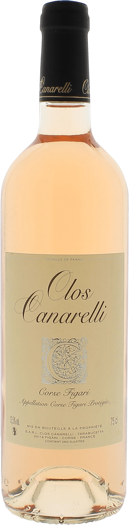 Clos canarelli ros 2023  AOP Figari, Corse