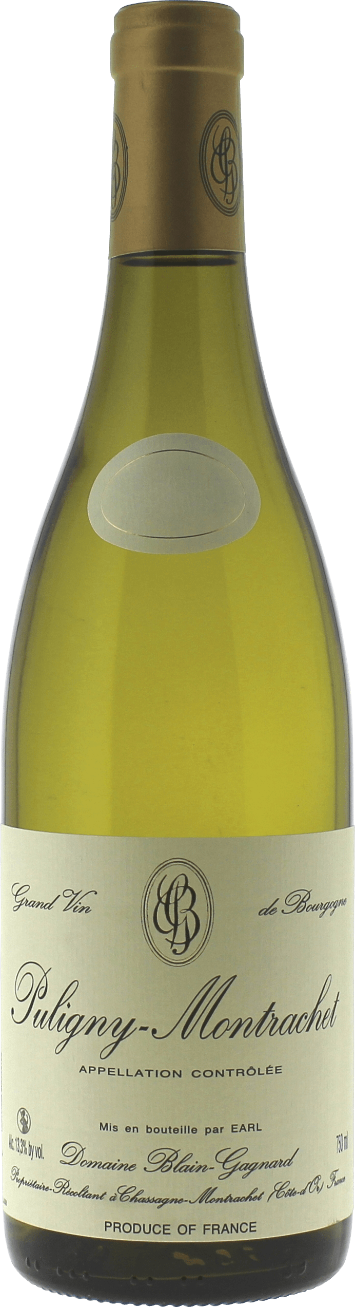 Puligny montrachet 2022 Domaine BLAIN GAGNARD, Bourgogne blanc