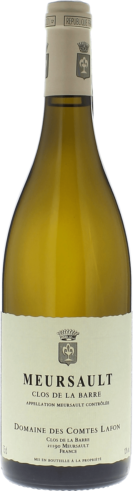 Meursault clos de la barre 2022 Domaine Comtes LAFON, Bourgogne blanc