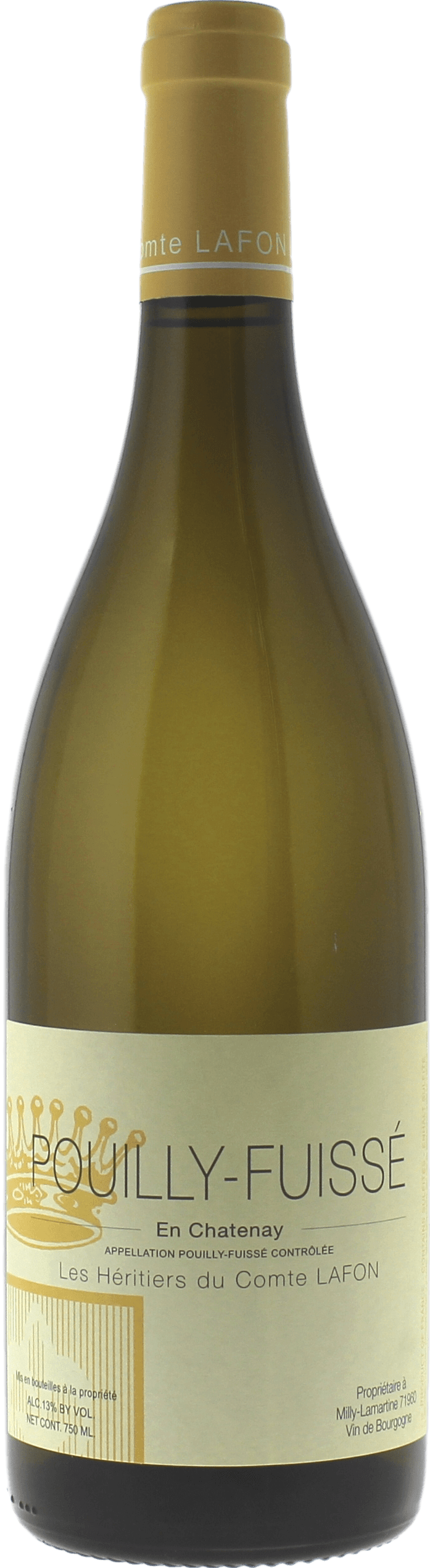 Pouilly fuiss en chatenay 2023 Domaine Les Hritiers du Comte Lafon, Bourgogne blanc
