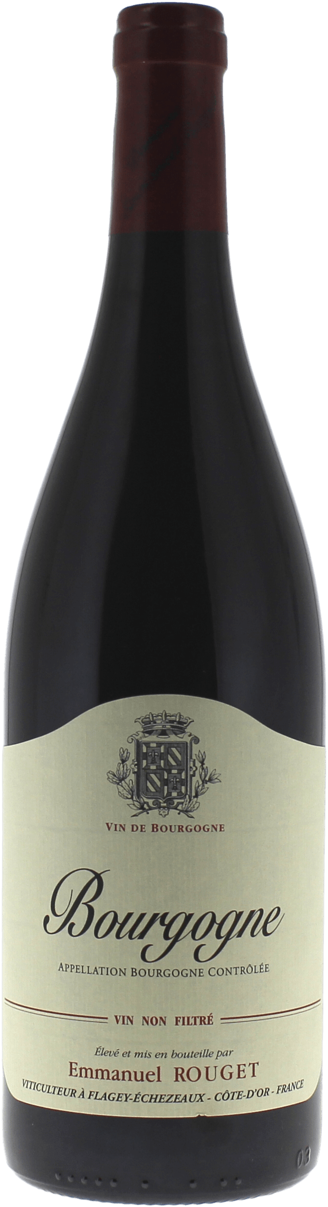 Bourgogne rouge 2018 Domaine ROUGET Emmanuel, Bourgogne rouge