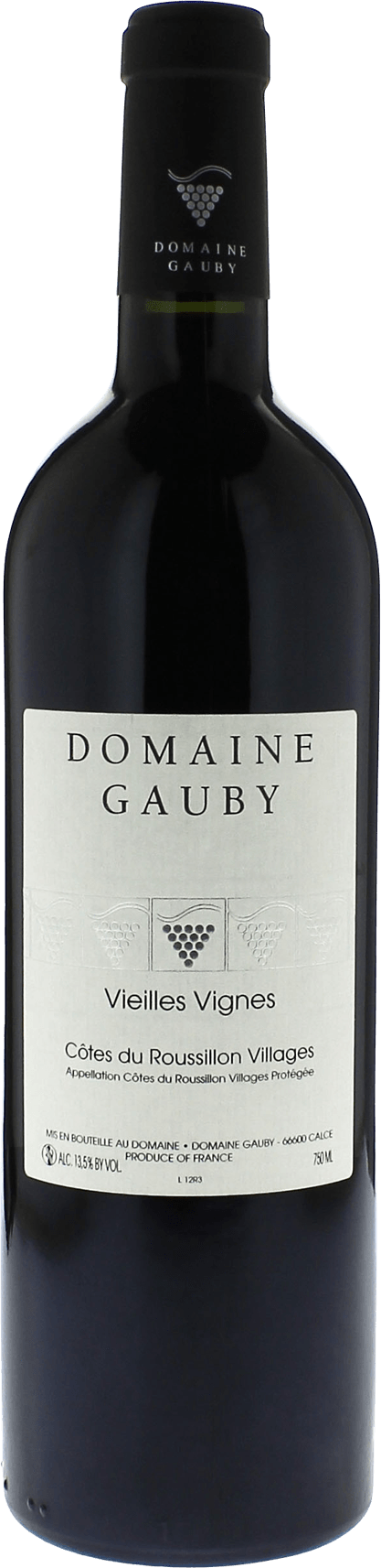 Gauby rouge vieilles vignes 2022  IGP Ctes catalanes, Roussillon