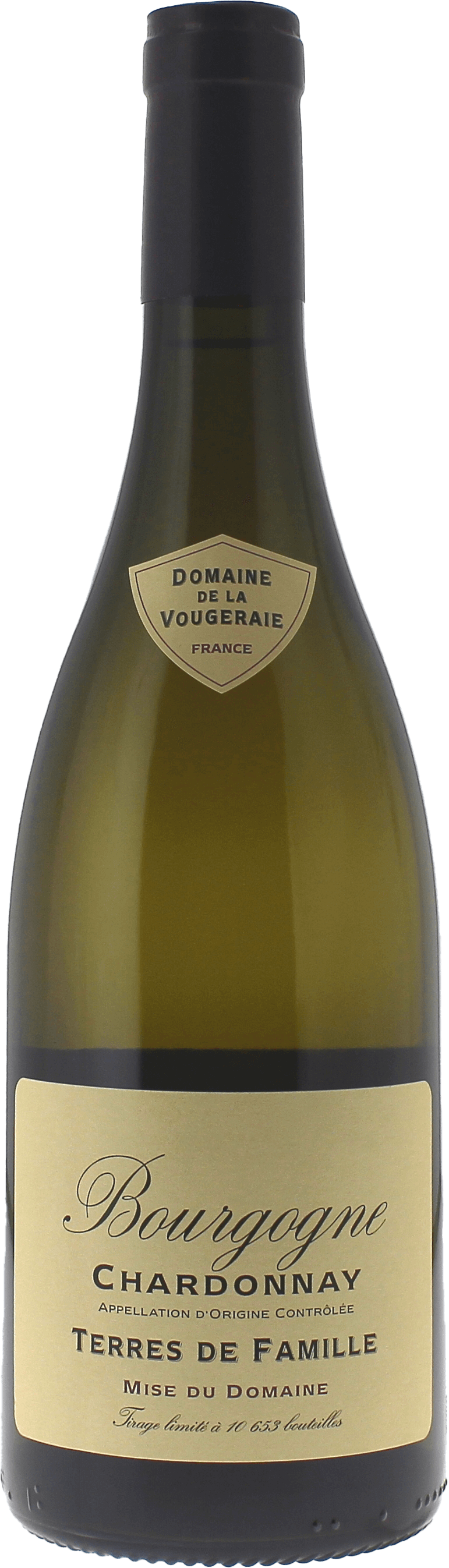 Bourgogne chardonnay terres de famille 2022 Domaine VOUGERAIE, Bourgogne blanc