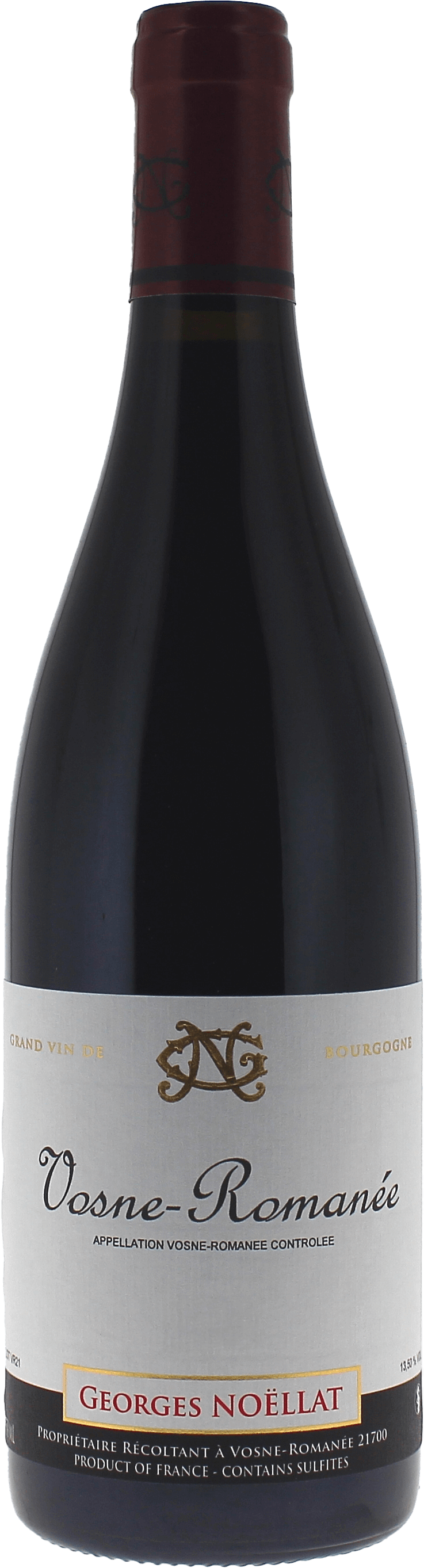 Vosne romane 2021 Domaine NOELLAT Georges, Bourgogne rouge