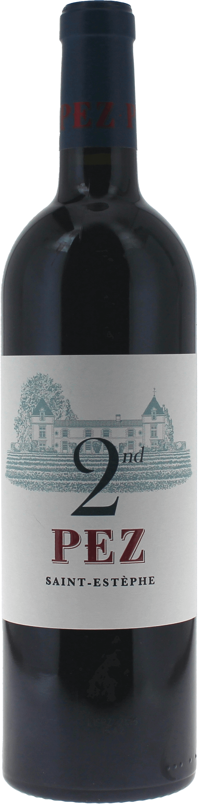 Second de pez 2020 5me Grand cru class Saint-Estphe, Bordeaux rouge