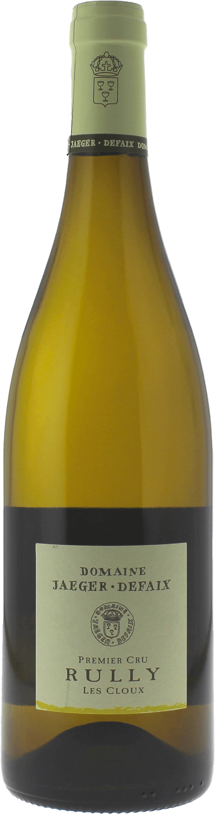 Rully 1er cru cloux 2022  JAEGER-DEFAIX, Bourgogne blanc