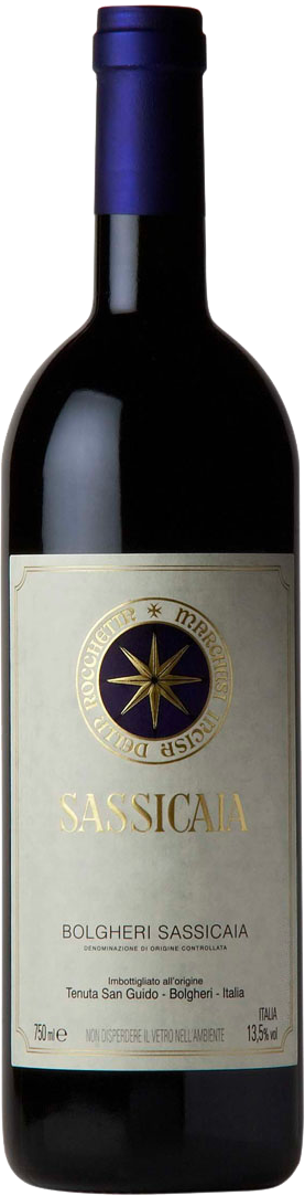 Bolgheri sassicaia tenuta san guido 1995  Italie, Vin italien