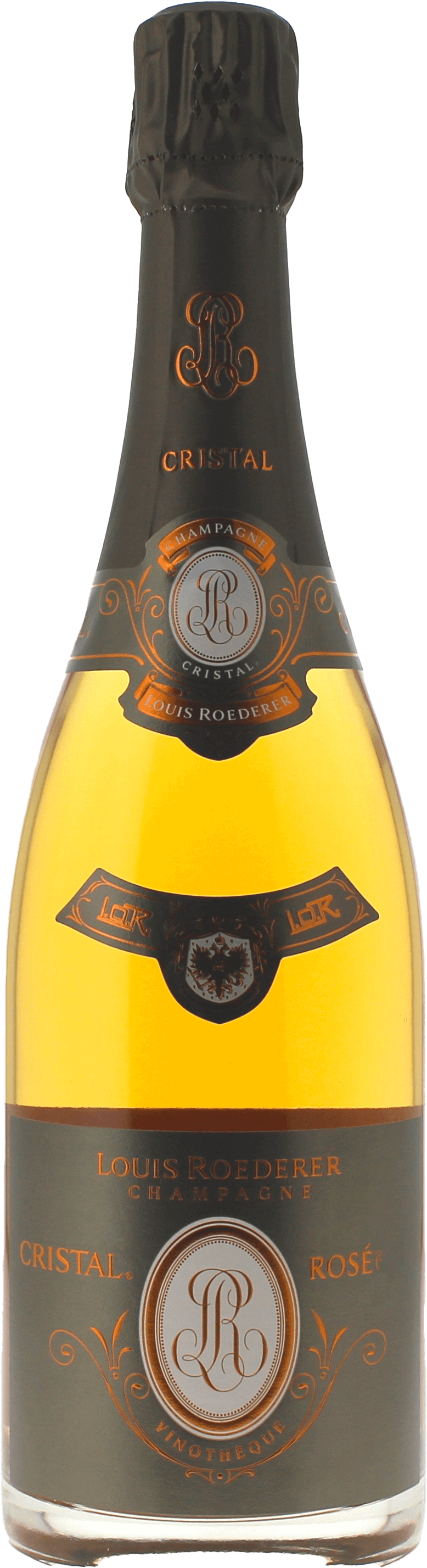 Cristal roederer vinothque  ros en coffret 2002  Roederer, Champagne