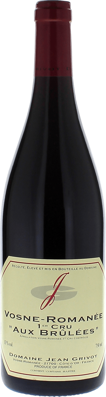 Vosne romane 1er cru aux brules 2014 Domaine GRIVOT, Bourgogne rouge