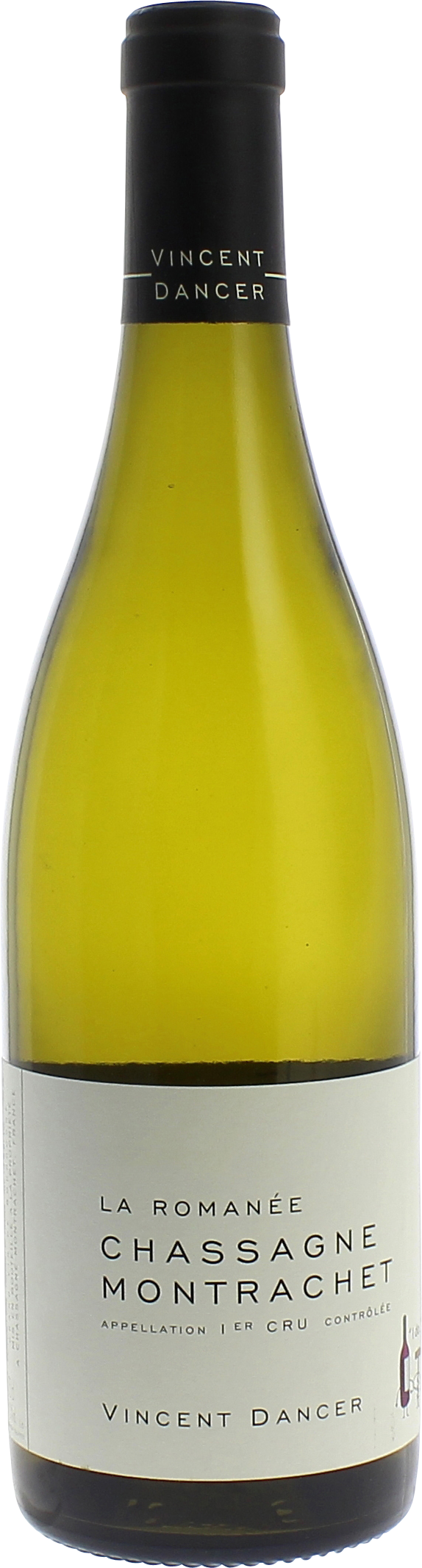 Chassagne montrachet la romane 2015 Domaine DANCER Vincent, Bourgogne blanc