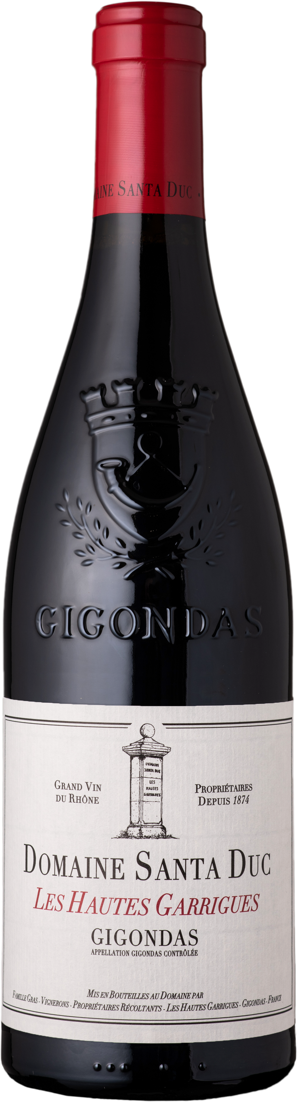 Gigondas santa duc hautes garrigues 2020  Gigondas, Valle du Rhne Rouge