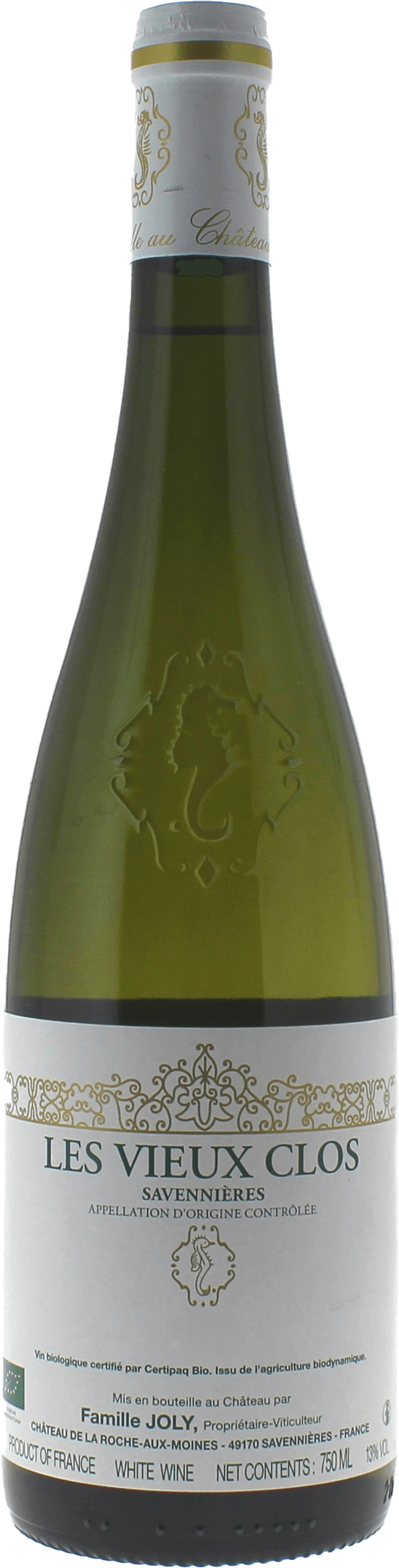 Savennires les vieux clos 2023  Savennires AOP, Valle de la Loire