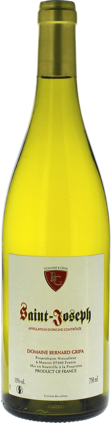 Saint joseph blanc gripa 2022  St Joseph, Valle du Rhne Blanc