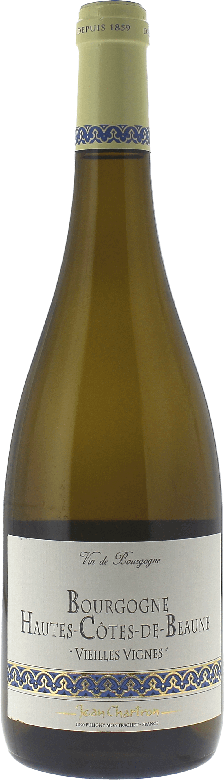 Bourgogne hautes c�tes de beaune vieilles vignes 2023 Domaine CHARTRON Jean, Bourgogne blanc