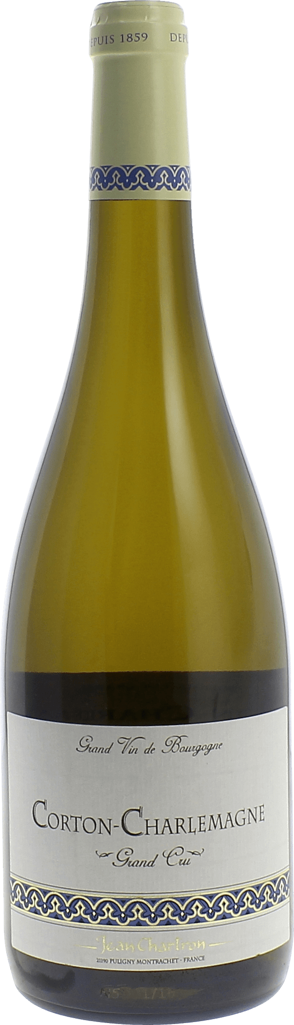 Corton charlemagne grand cru 2023 Domaine CHARTRON Jean, Bourgogne blanc