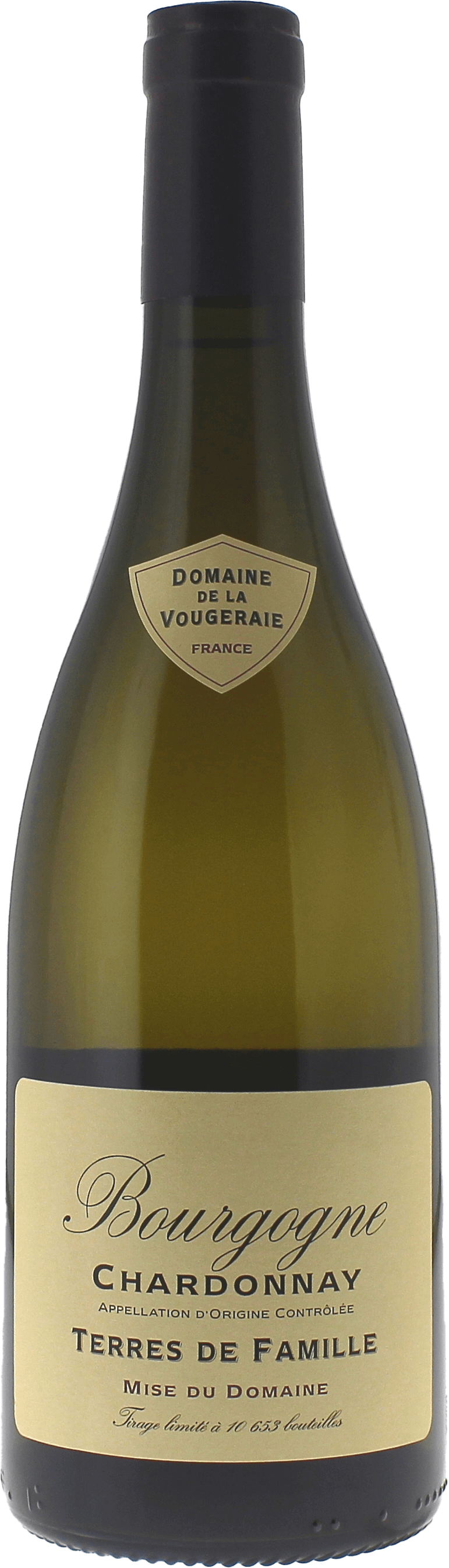 Bourgogne chardonnay terres de famille 2023 Domaine VOUGERAIE, Bourgogne blanc