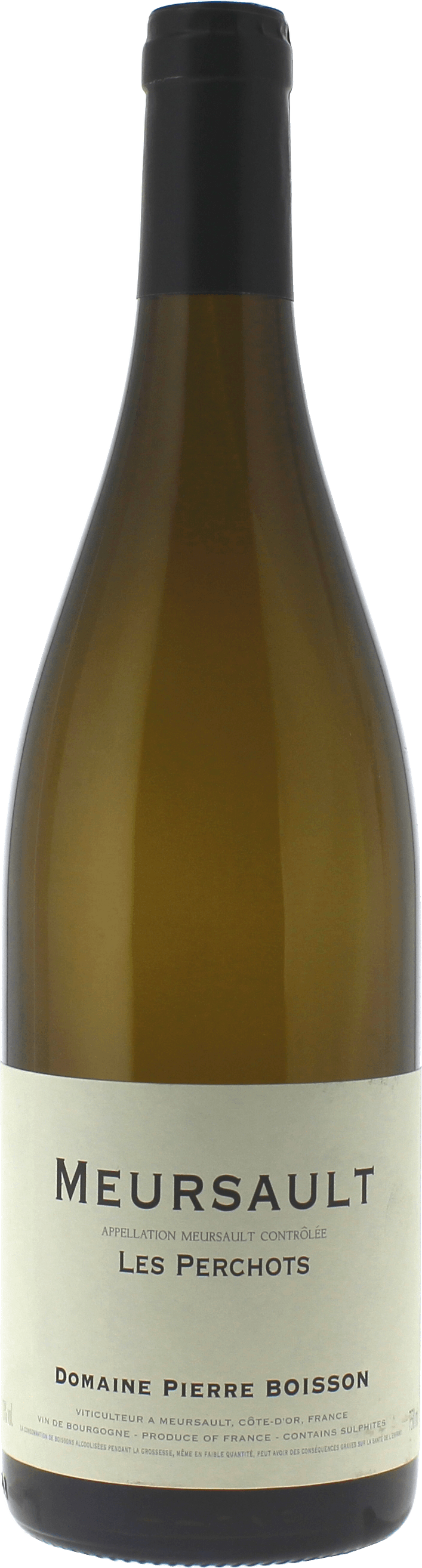 Meursault les perchots 2021  BOISSON Pierre, Bourgogne blanc