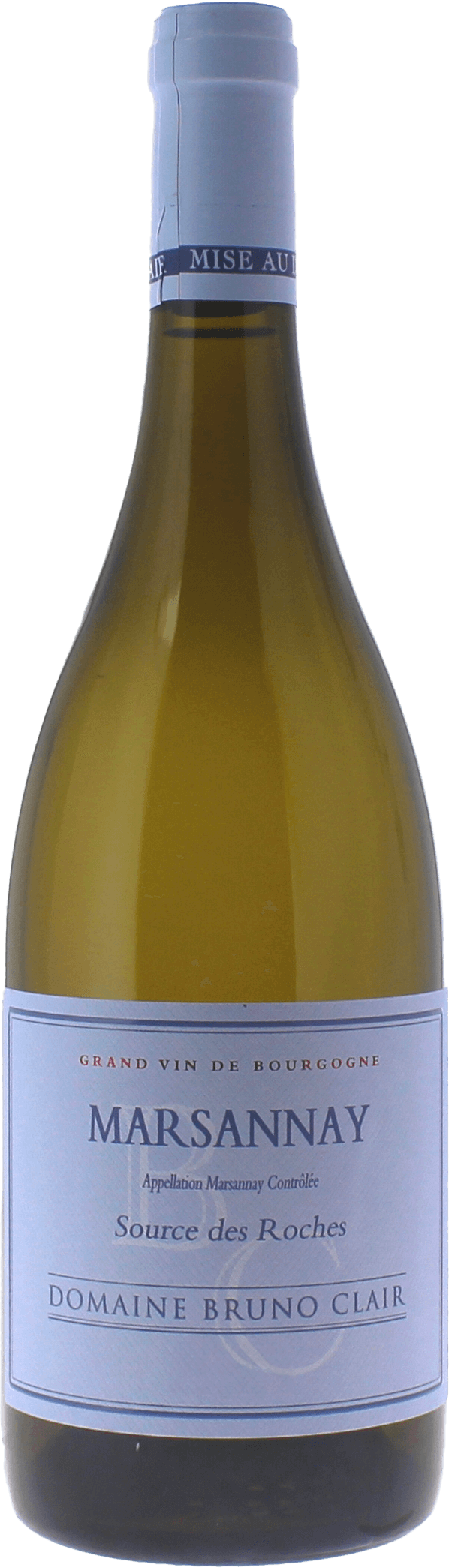 Marsannay blanc source des roches 2022 Domaine CLAIR BRUNO, Bourgogne blanc