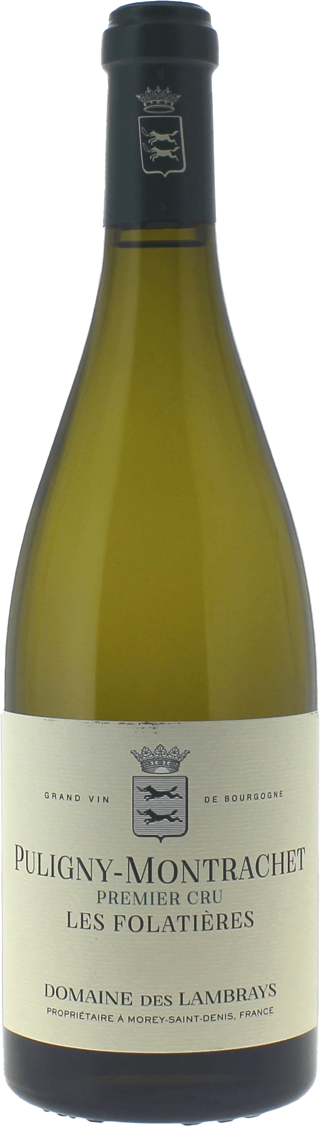 Puligny montrachet 1er cru les folati�res 2022  DOMAINE DES LAMBRAYS, Bourgogne blanc
