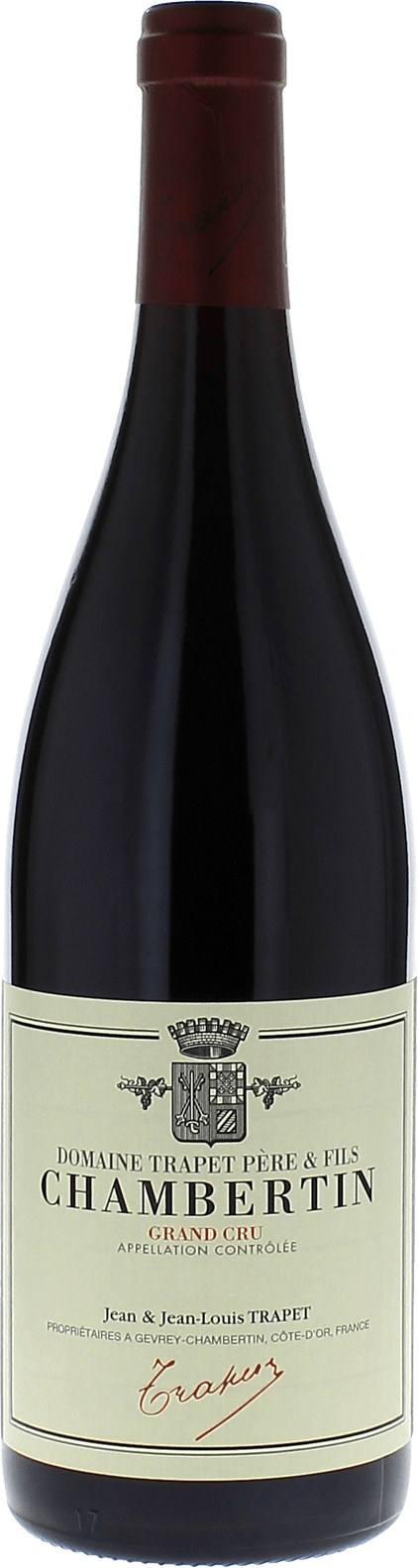 Chambertin grand cru 2022 Domaine TRAPET jean-Louis, Bourgogne rouge