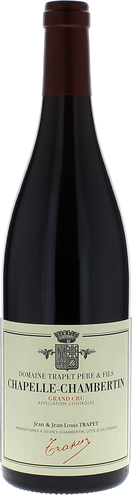 Chapelle chambertin grand cru 2022 Domaine TRAPET jean-Louis, Bourgogne rouge