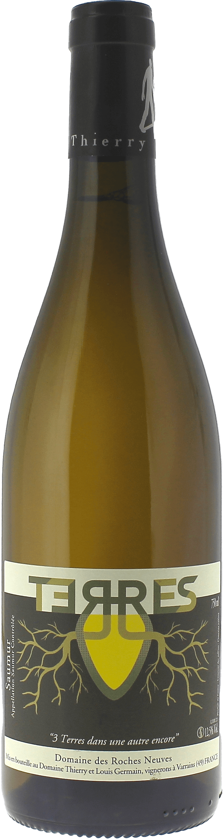 Saumur terres -amphore blanc domaine des roches neuves 2023  Saumur, Valle de la Loire