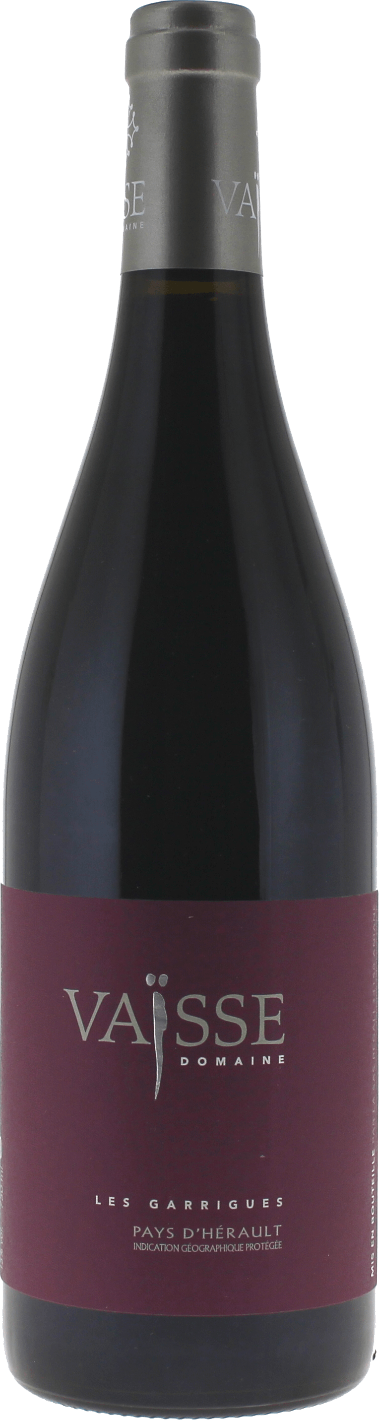 Domaine vaisse les garrigues 2020  IGP Pays d'Herault, Languedoc