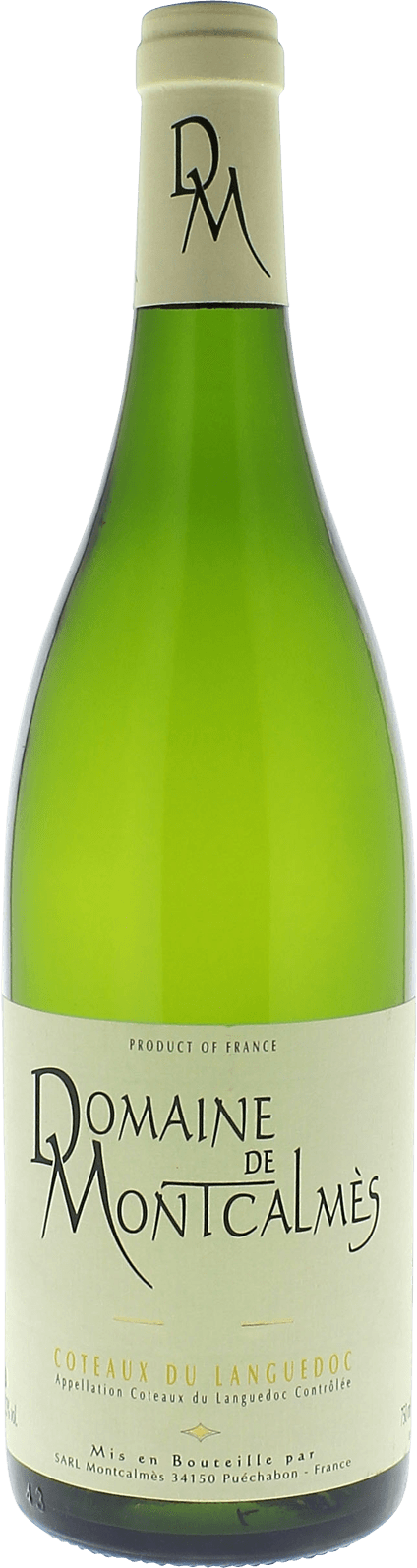 Montcalmes blanc 2022  Coteaux du languedoc AOC, Languedoc