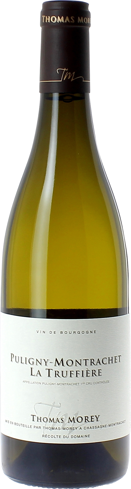 Puligny montrachet 1er cru la truffire 2023 Domaine MOREY Thomas, Bourgogne blanc