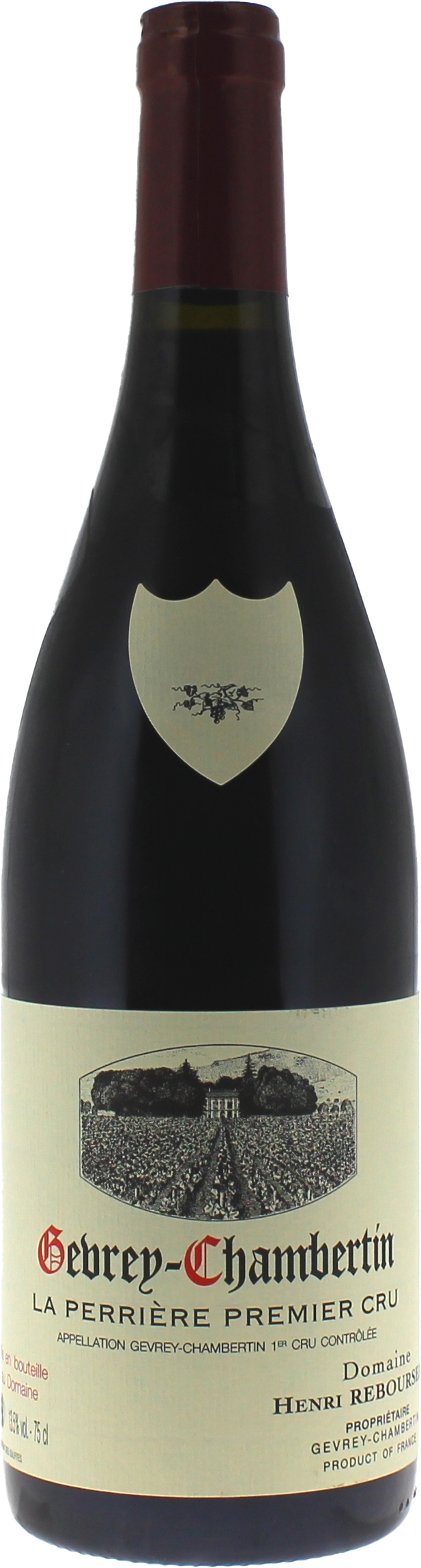 Gevrey chambertin 1er cru perrire 2023 Domaine REBOURSEAU Henri, Bourgogne rouge