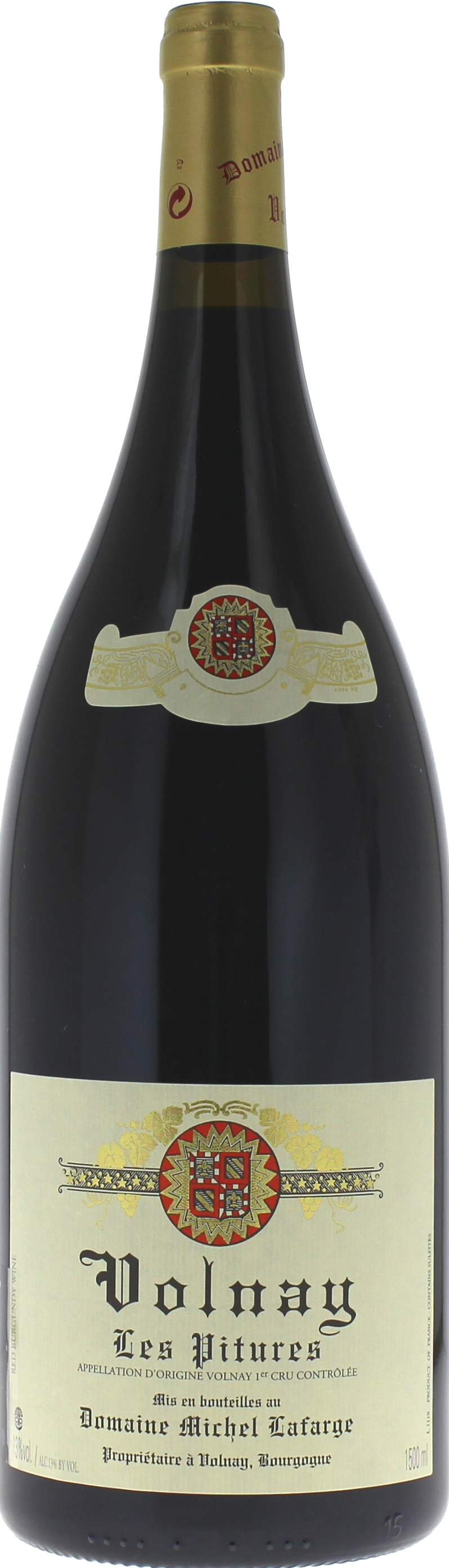 Volnay 1er cru les pitures 2022  LAFARGE, Bourgogne rouge