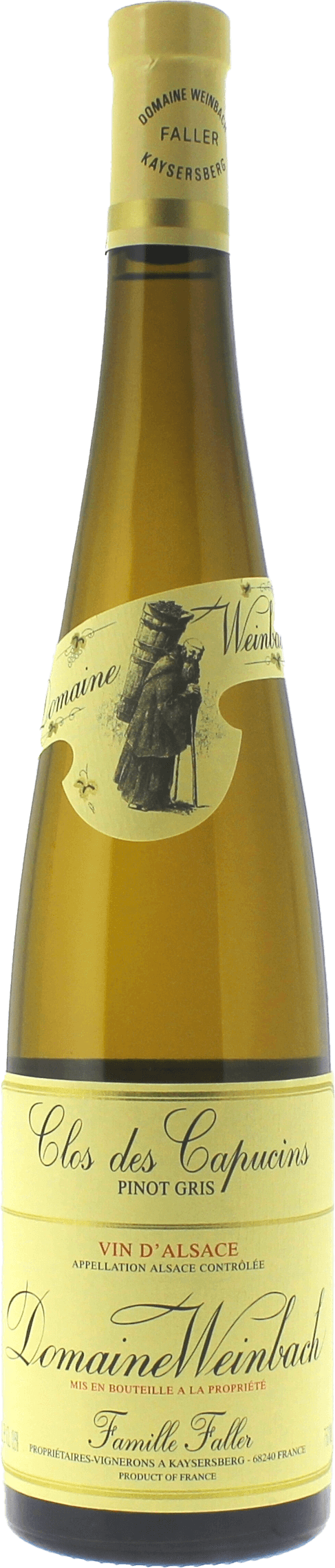 Pinot gris clos des capucins 2023  Weinbach, Alsace