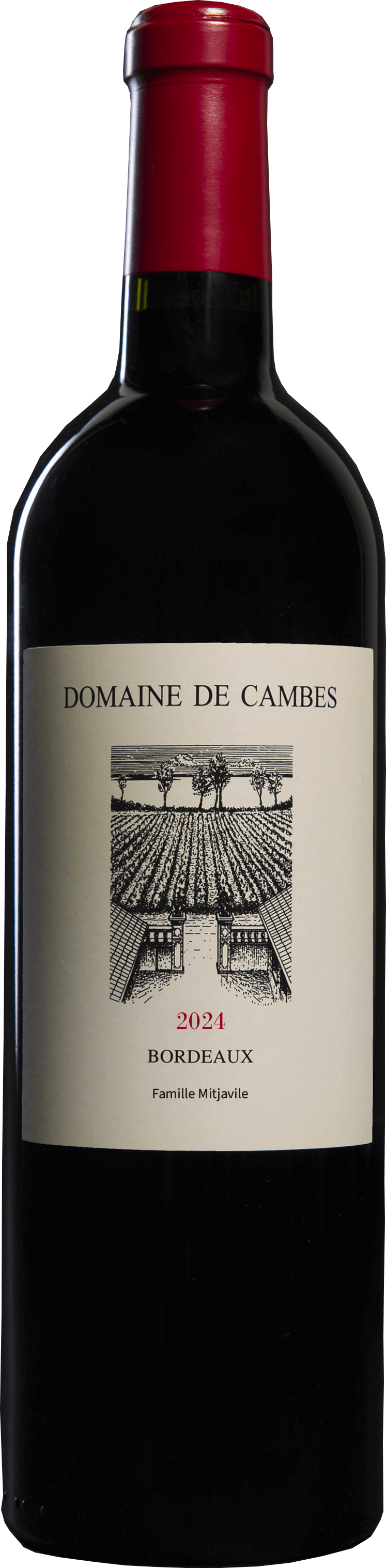 Domaine de cambes 2024  Bordeaux rouge, Primeurs 2024