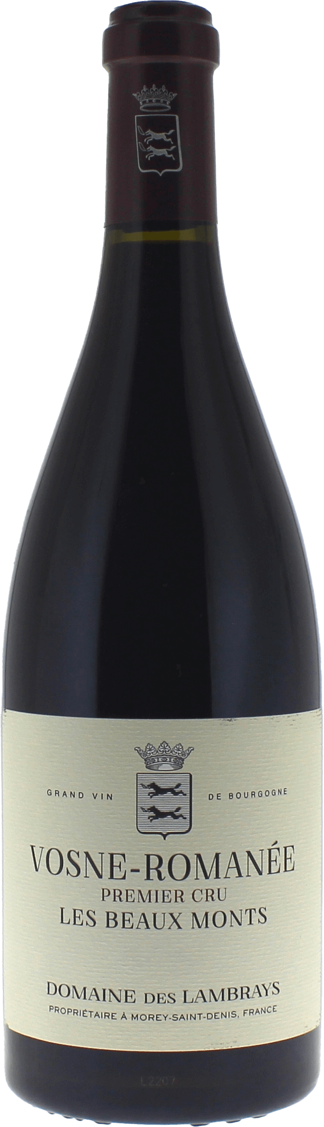 Vosne roman�e 1er cru les beaux monts 2023  DOMAINE DES LAMBRAYS, Bourgogne rouge