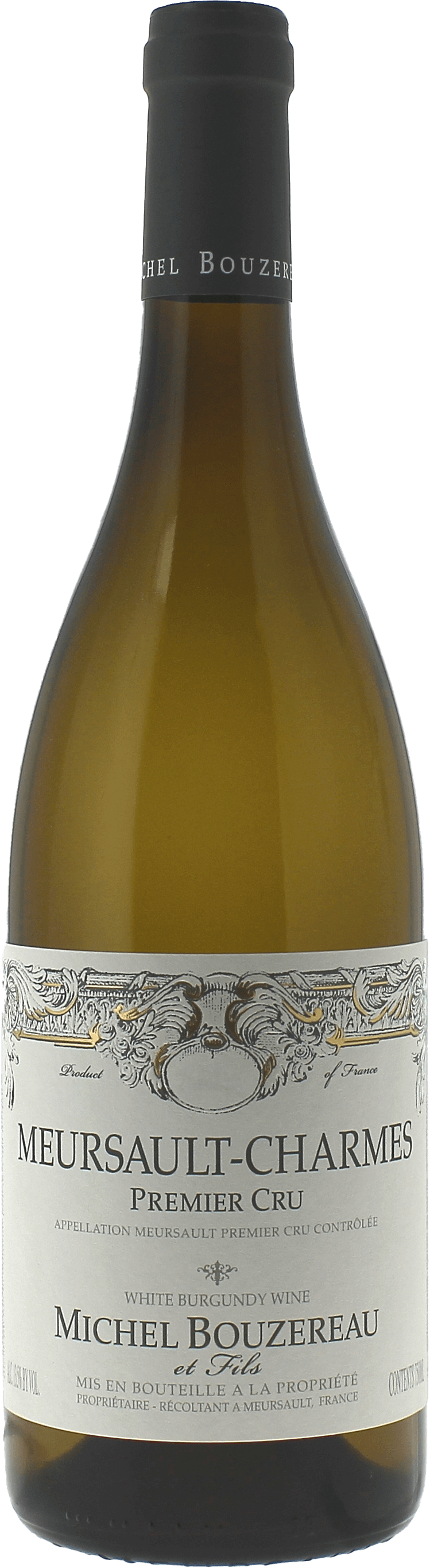 Meursault charmes 1er cru 2023  BOUZEREAU Michel, Bourgogne blanc