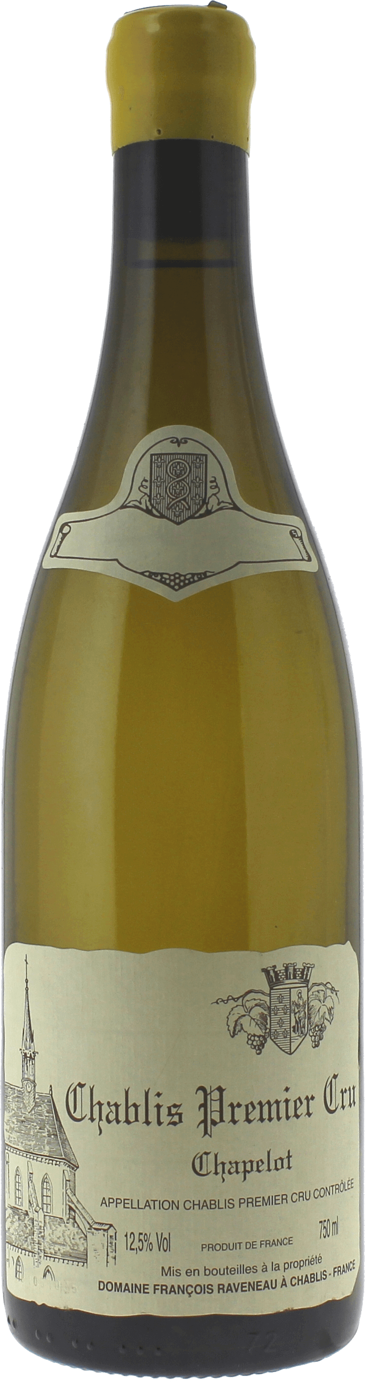 Chablis 1er cru chapelot 2014  RAVENEAU, Bourgogne blanc