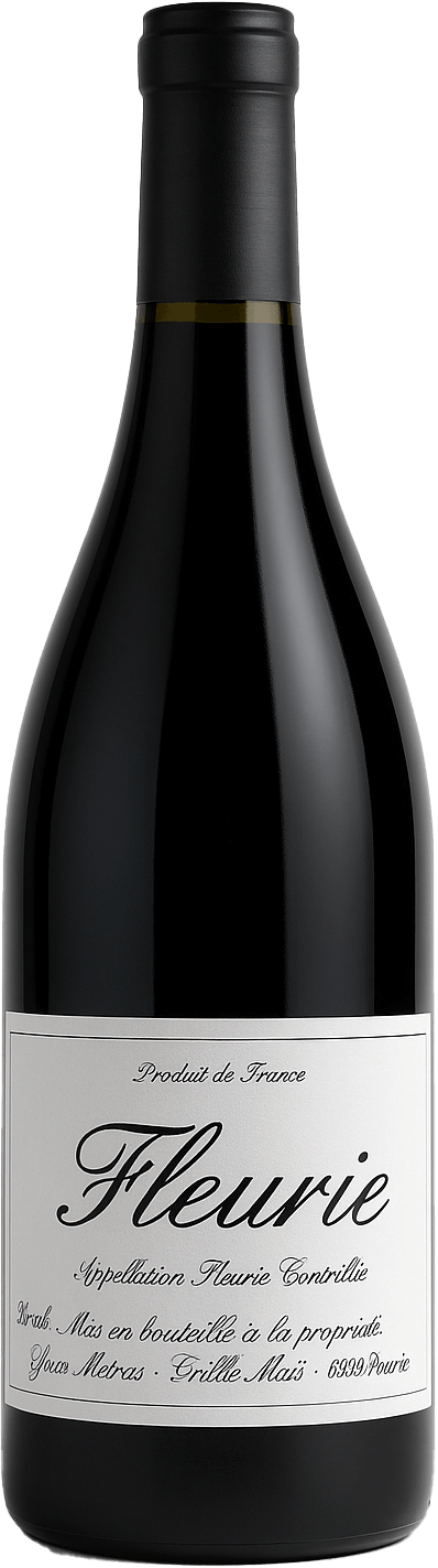 Fleurie 2010  METRAS, Bourgogne rouge