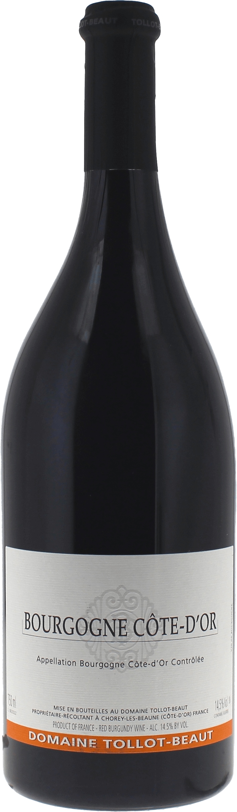 Bourgogne cote d'or rouge 2023 Domaine TOLLOT BEAUT, Bourgogne rouge