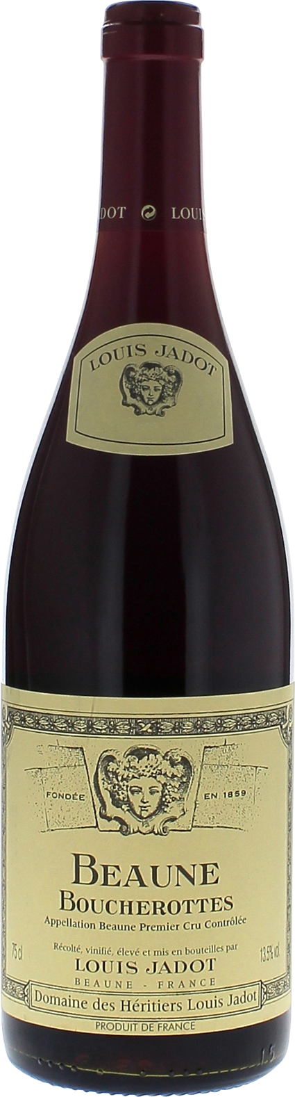 Beaune 1er cru les boucherottes 2016  JADOT Louis, Bourgogne rouge