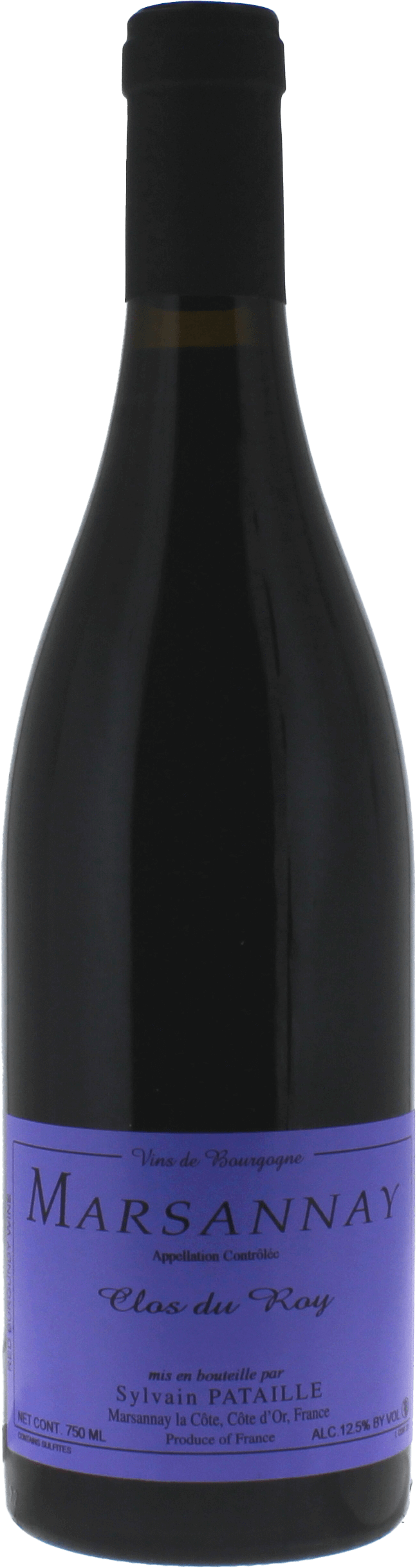 Marsannay clos du roy 2023 Domaine PATAILLE Sylvain, Bourgogne rouge
