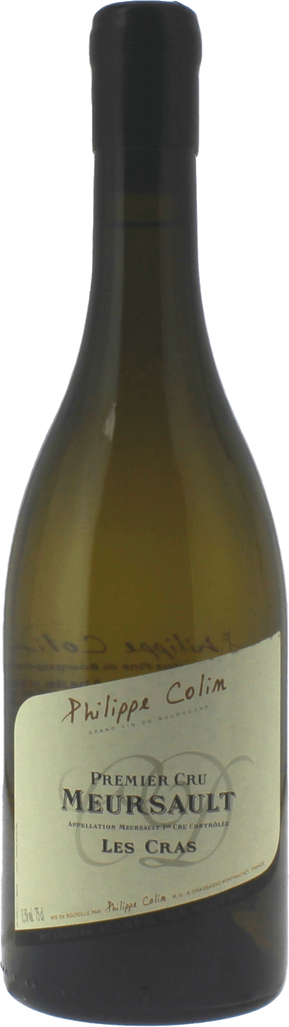 Meursault 1er cru les cras 2023 Domaine COLIN Philippe, Bourgogne blanc