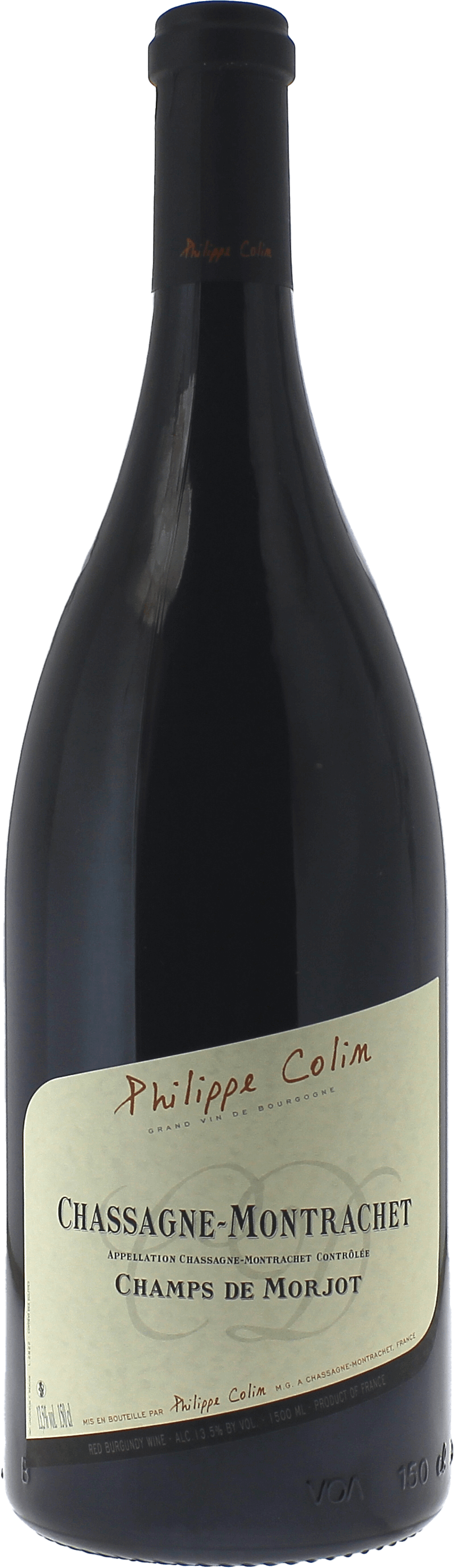Chassagne montrachet champs de morjot 2023 Domaine COLIN PHILIPPE, Bourgogne rouge
