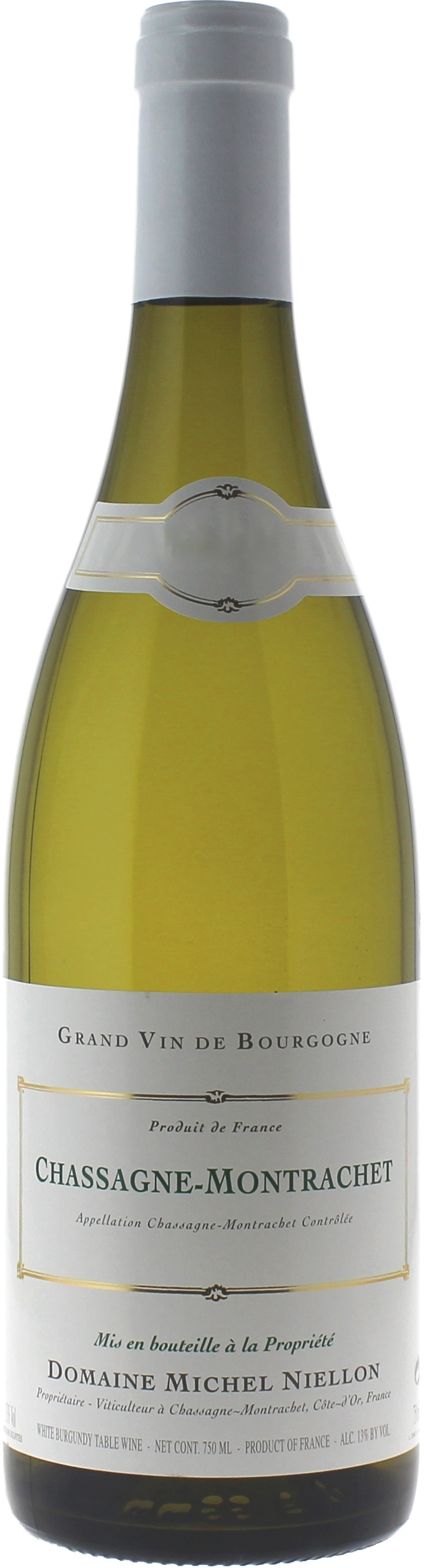 Chassagne montrachet 2023 Domaine NIELLON Michel, Bourgogne blanc