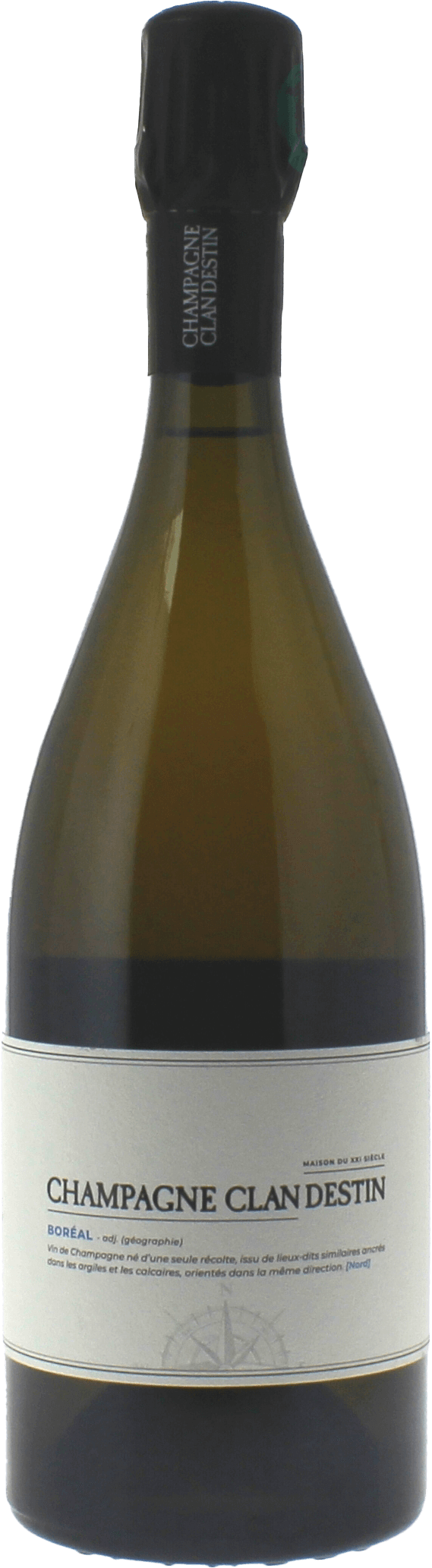 Clandestin boral 2022  Clandestin, Champagne