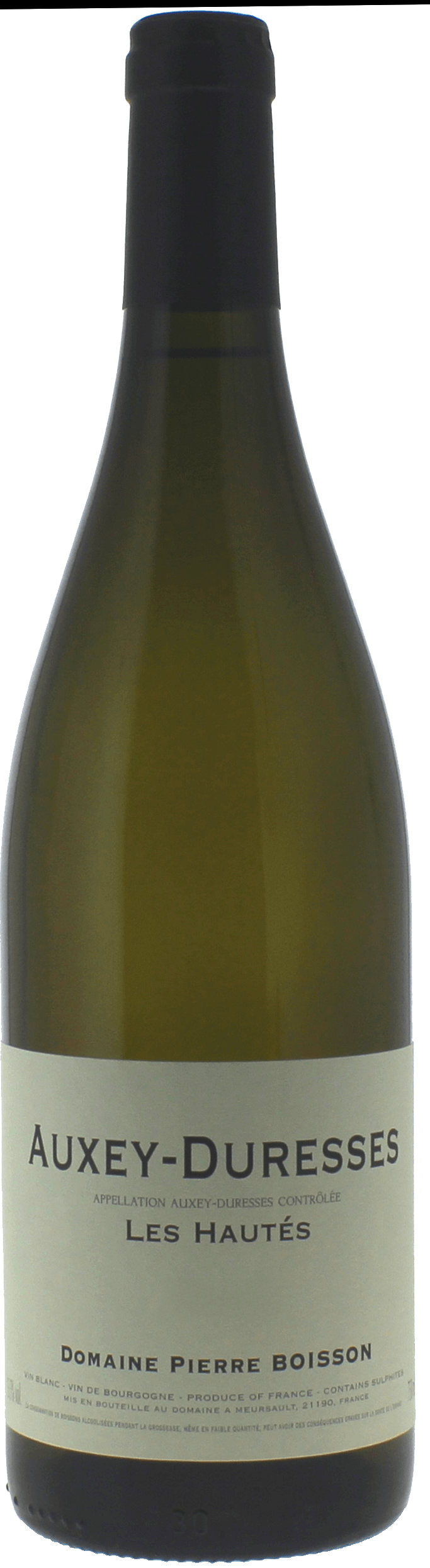 Auxey duresses les haut�s 2023  BOISSON Pierre, Bourgogne blanc