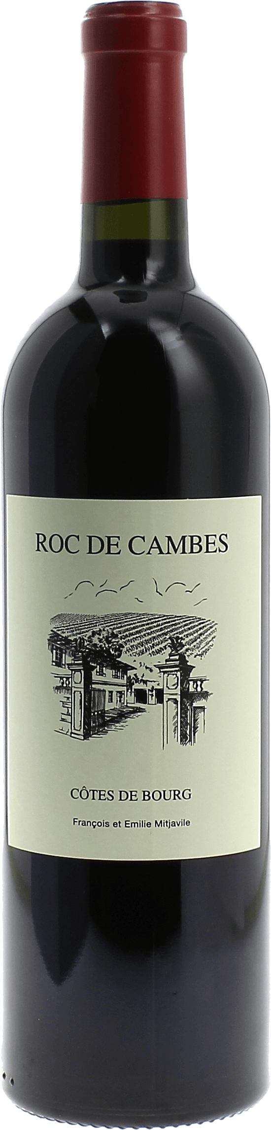 Roc de cambes 2022  Ctes de Bourg, Bordeaux rouge