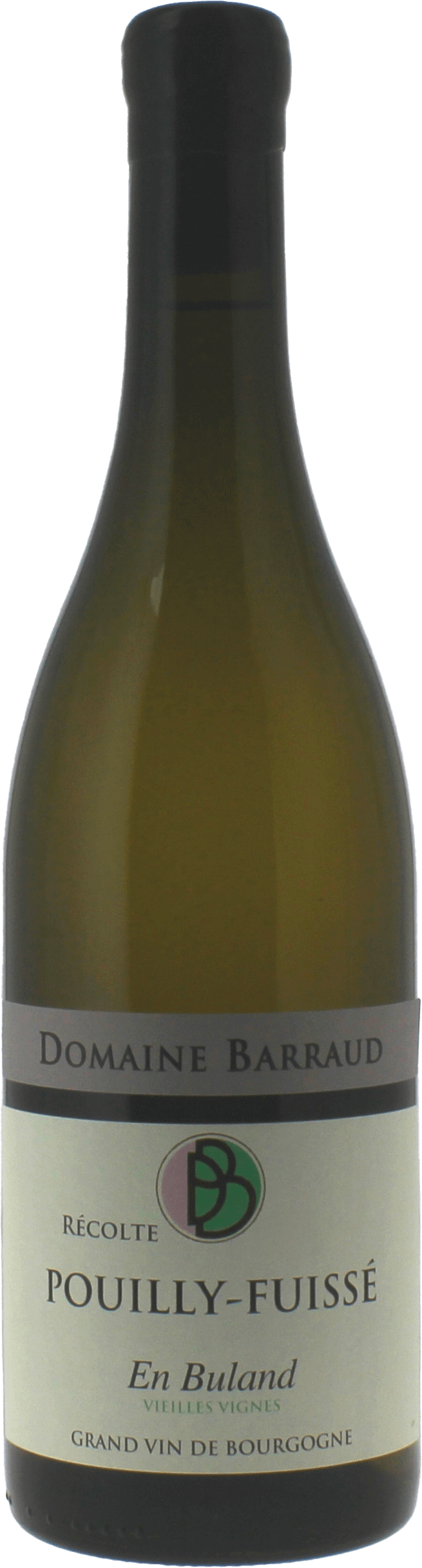 Pouilly fuiss en buland vieilles vignes 2016  BARRAUD, Bourgogne blanc