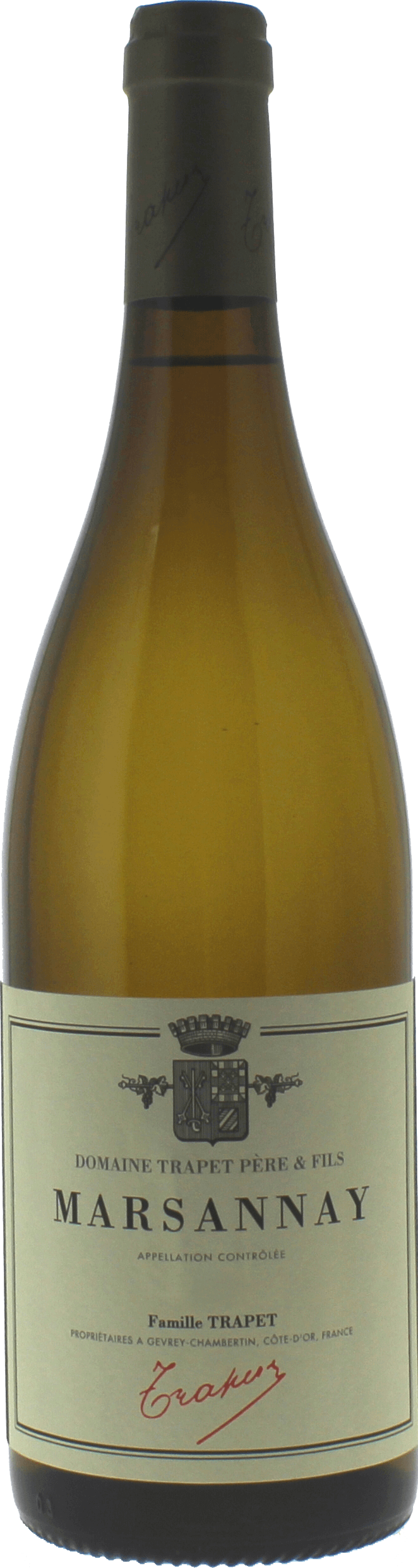 Marsannay blanc 2023 Domaine TRAPET P&L, Bourgogne blanc