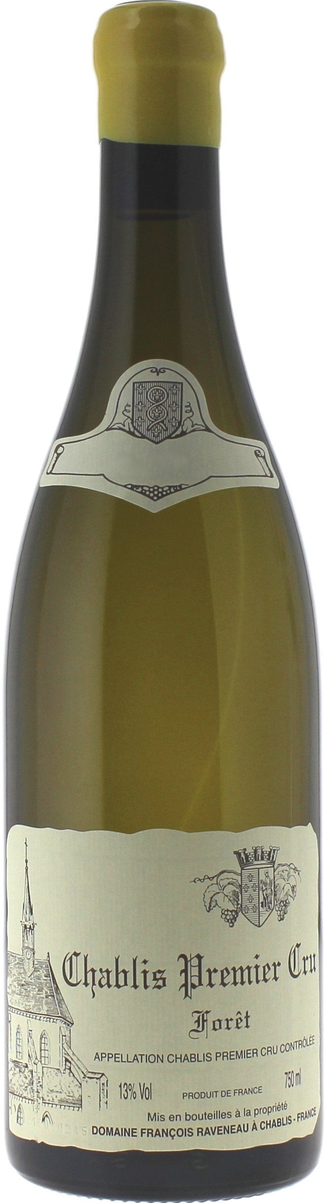 Chablis 1er cru forest- 2014  RAVENEAU, Bourgogne blanc