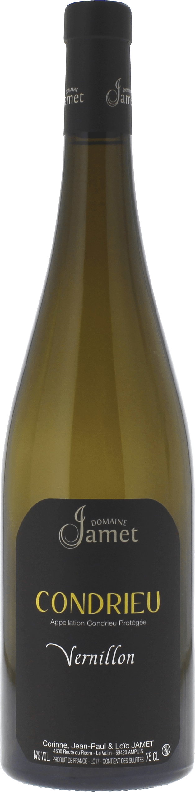 Condrieu vernillon jamet 2024  Condrieu, Vall�e du Rh�ne Blanc